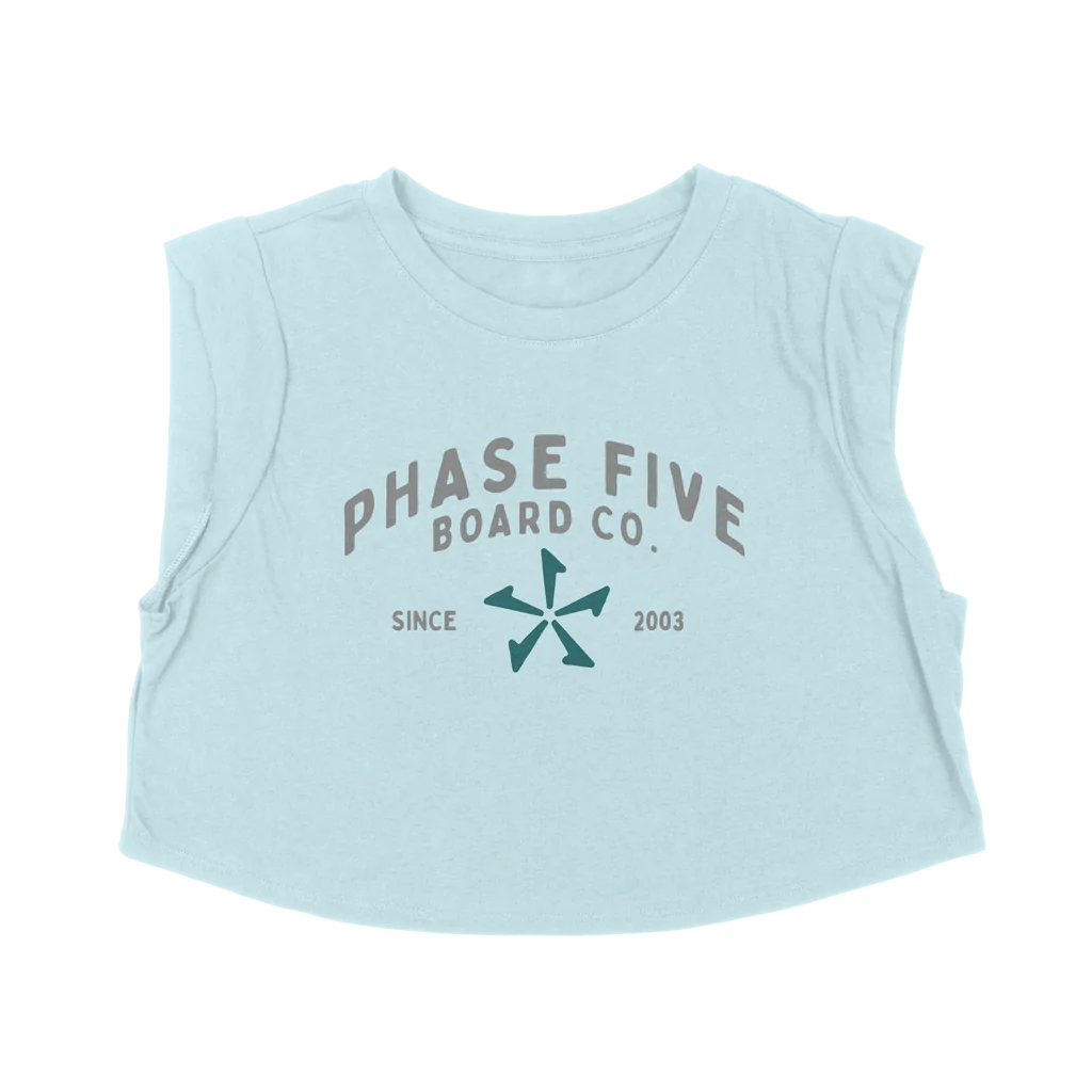 PHASE FIVE LADIES CAPTAIN CROP TANK