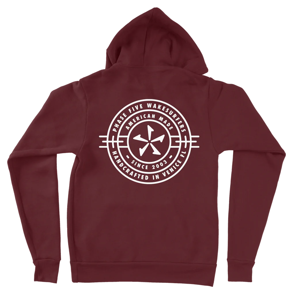 PHASE FIVE COMPASS FLEECE HOODIE