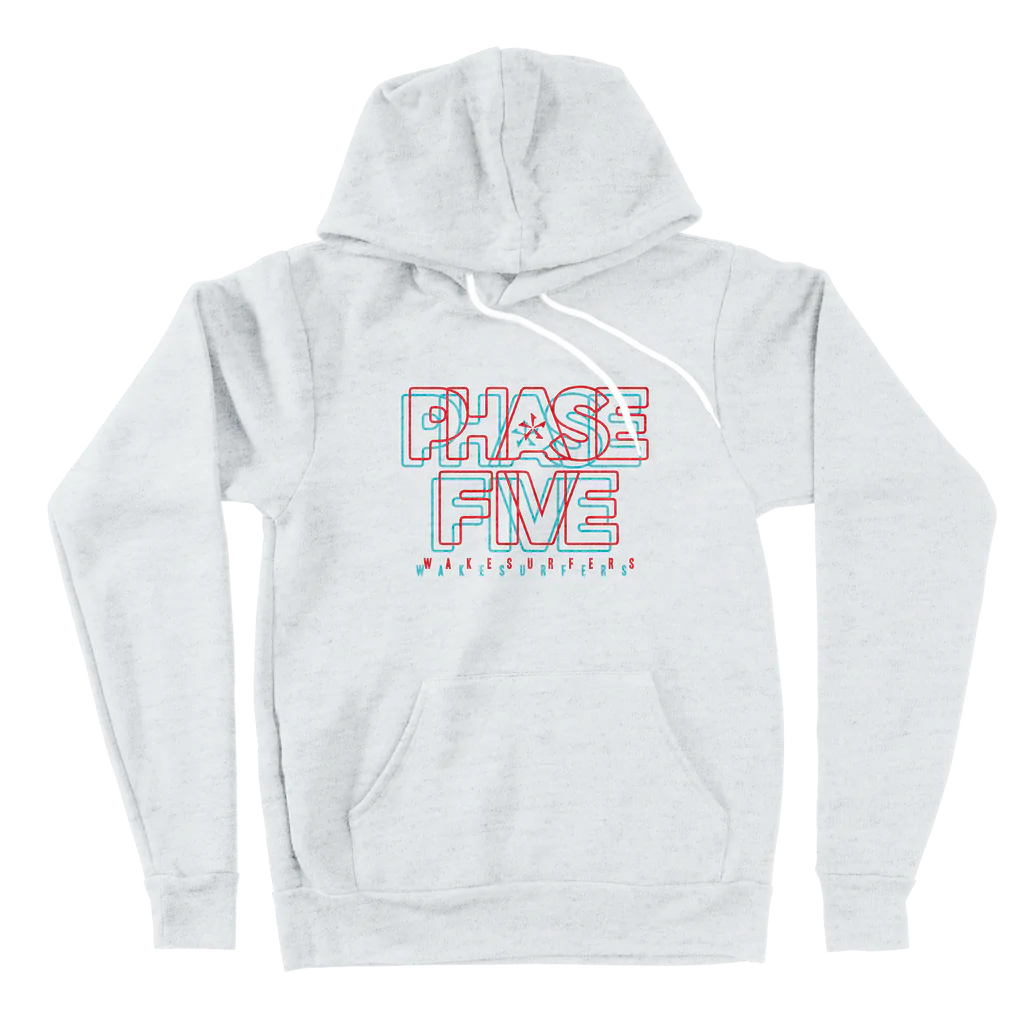 PHASE FIVE OUTLINE 3D FLEECE HOODIE