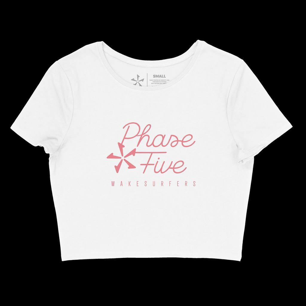 PHASE FIVE LADIES NEON CROP TEE